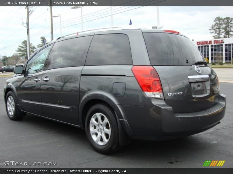 Smoke Gray Metallic / Gray 2007 Nissan Quest 3.5 SL