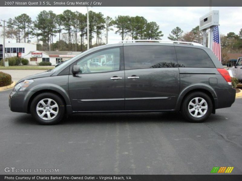 Smoke Gray Metallic / Gray 2007 Nissan Quest 3.5 SL