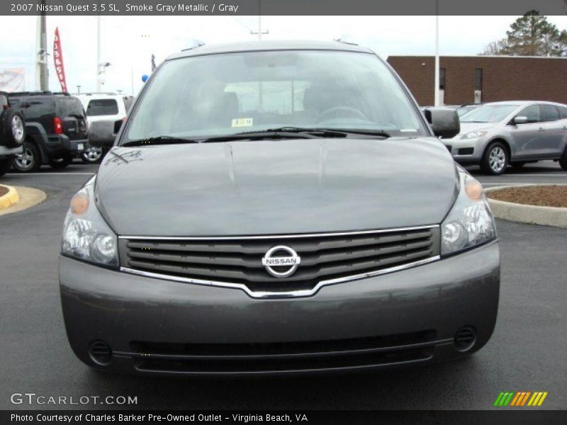 Smoke Gray Metallic / Gray 2007 Nissan Quest 3.5 SL