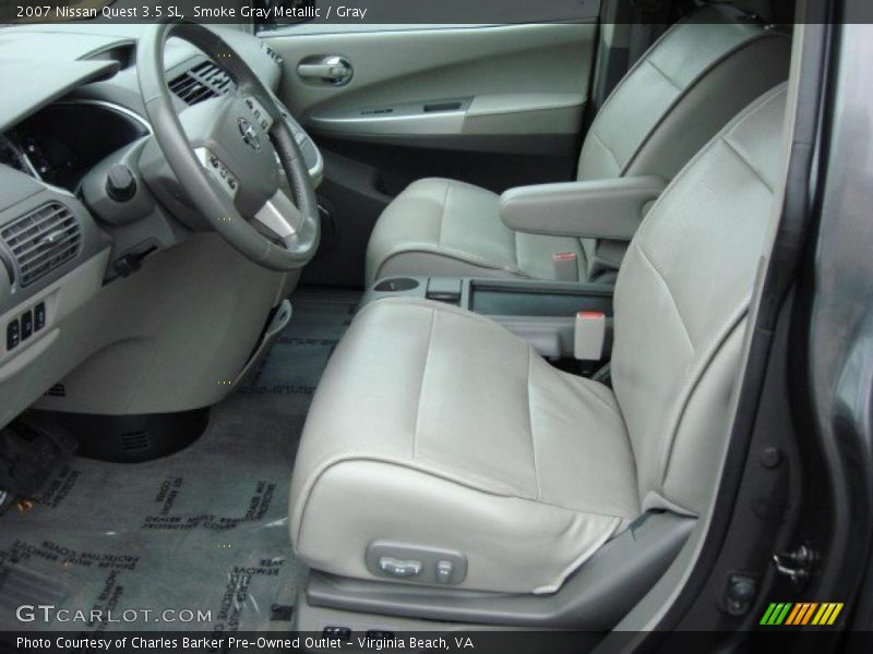 Smoke Gray Metallic / Gray 2007 Nissan Quest 3.5 SL