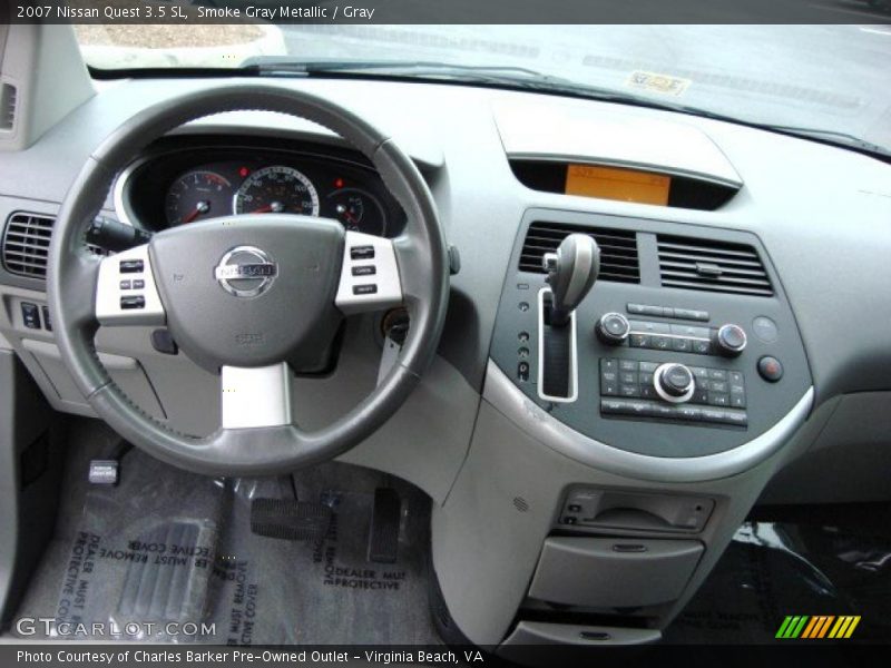 Smoke Gray Metallic / Gray 2007 Nissan Quest 3.5 SL