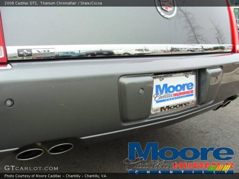 Titanium Chromaflair / Shale/Cocoa 2008 Cadillac DTS