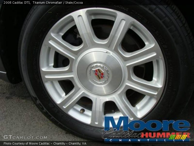 Titanium Chromaflair / Shale/Cocoa 2008 Cadillac DTS