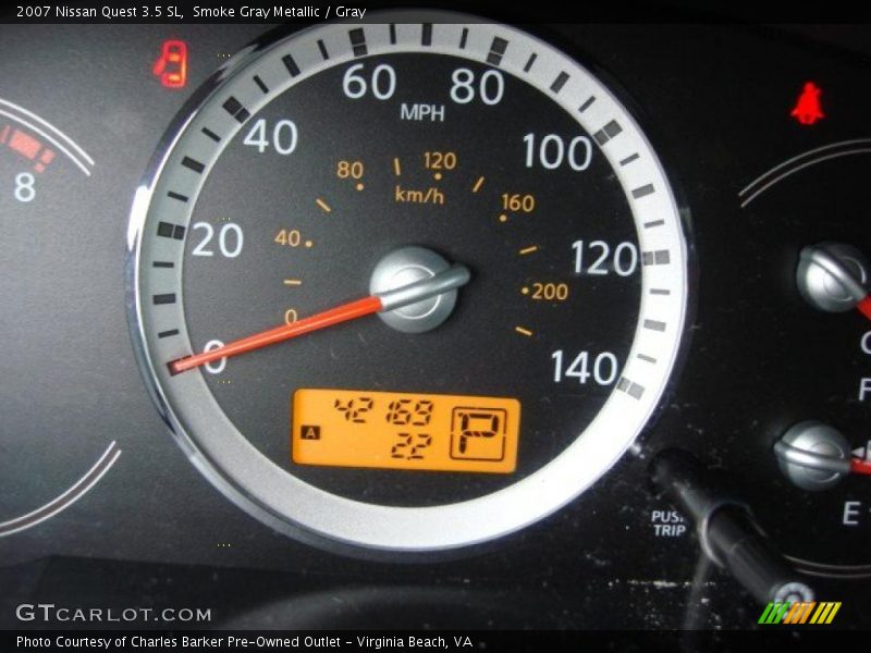 Smoke Gray Metallic / Gray 2007 Nissan Quest 3.5 SL