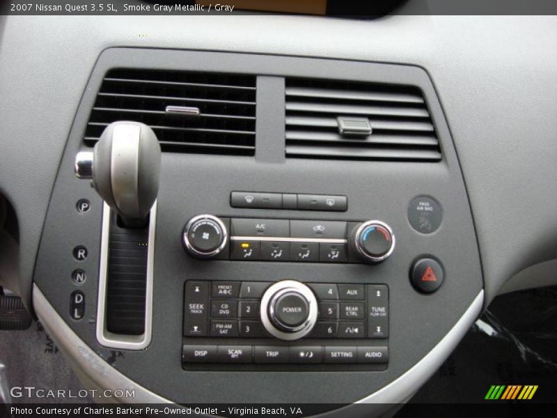 Smoke Gray Metallic / Gray 2007 Nissan Quest 3.5 SL