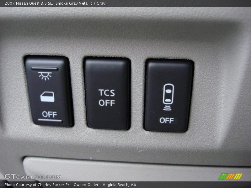 Smoke Gray Metallic / Gray 2007 Nissan Quest 3.5 SL