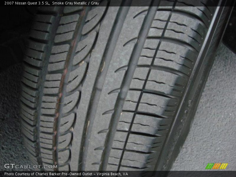 Smoke Gray Metallic / Gray 2007 Nissan Quest 3.5 SL