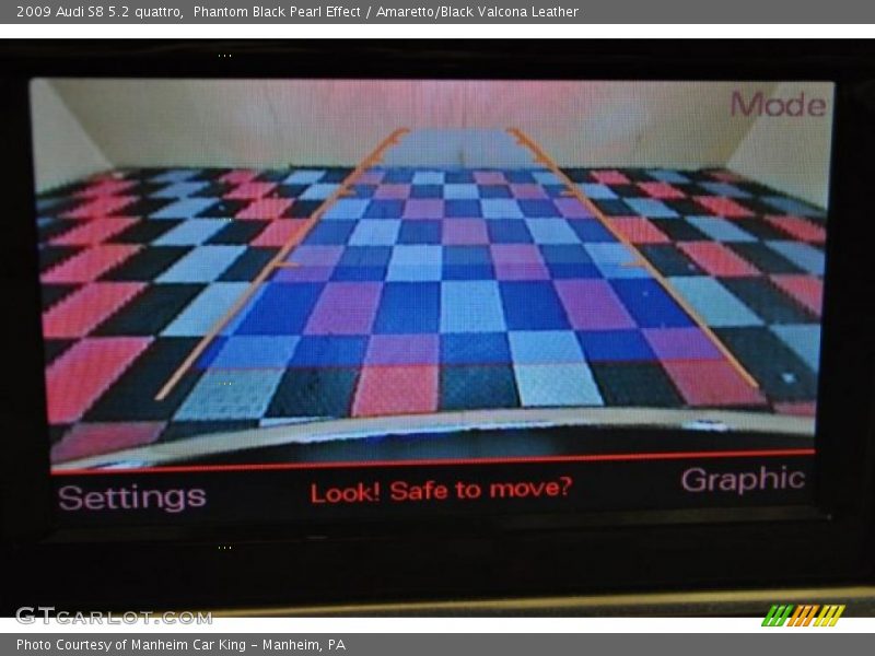 Phantom Black Pearl Effect / Amaretto/Black Valcona Leather 2009 Audi S8 5.2 quattro