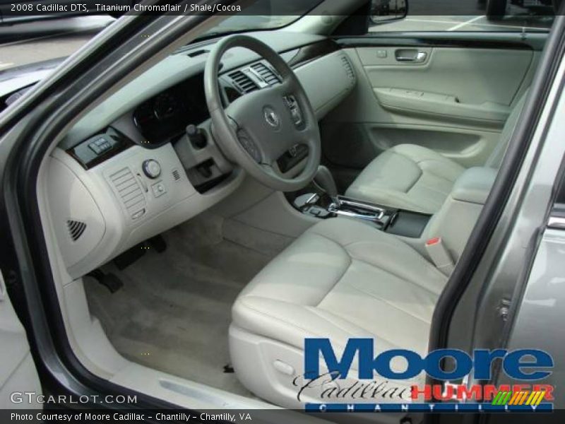 Titanium Chromaflair / Shale/Cocoa 2008 Cadillac DTS
