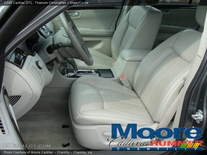 Titanium Chromaflair / Shale/Cocoa 2008 Cadillac DTS