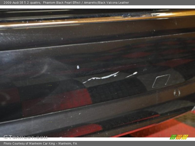 Phantom Black Pearl Effect / Amaretto/Black Valcona Leather 2009 Audi S8 5.2 quattro