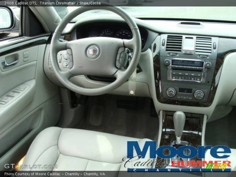 Titanium Chromaflair / Shale/Cocoa 2008 Cadillac DTS