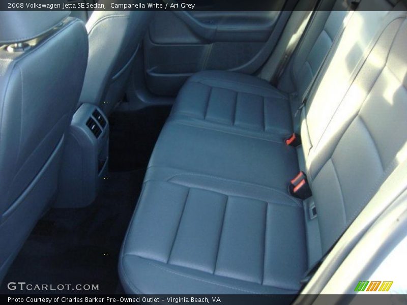 Campanella White / Art Grey 2008 Volkswagen Jetta SE Sedan