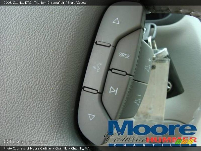 Titanium Chromaflair / Shale/Cocoa 2008 Cadillac DTS