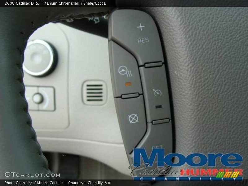 Titanium Chromaflair / Shale/Cocoa 2008 Cadillac DTS