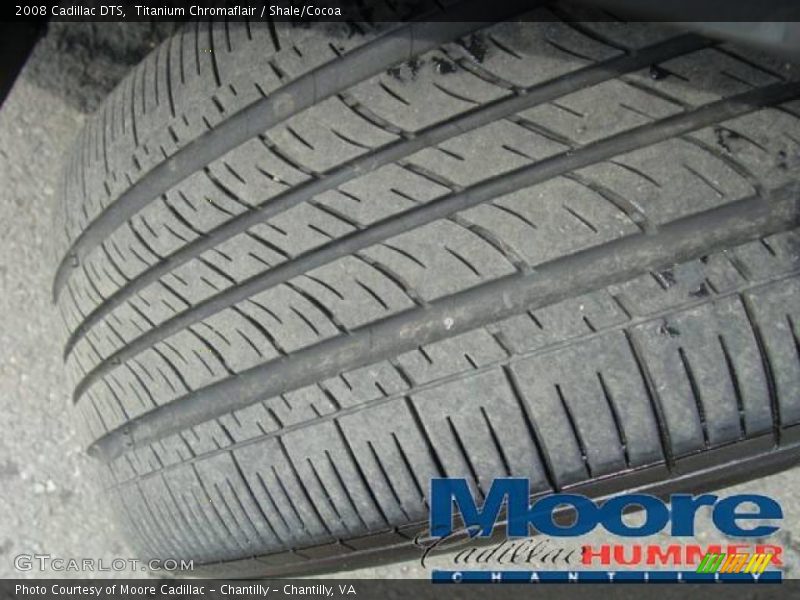 Titanium Chromaflair / Shale/Cocoa 2008 Cadillac DTS