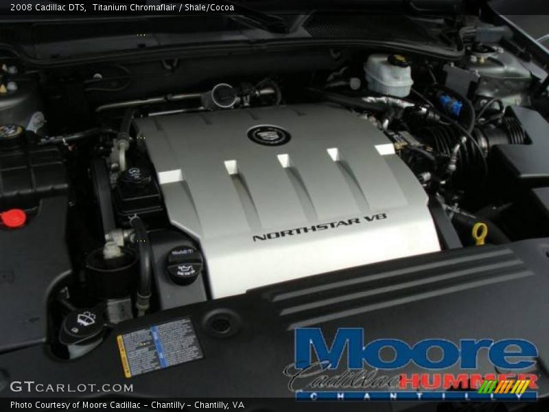 Titanium Chromaflair / Shale/Cocoa 2008 Cadillac DTS