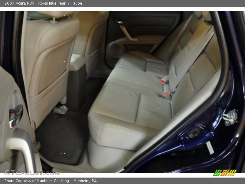 Royal Blue Pearl / Taupe 2007 Acura RDX
