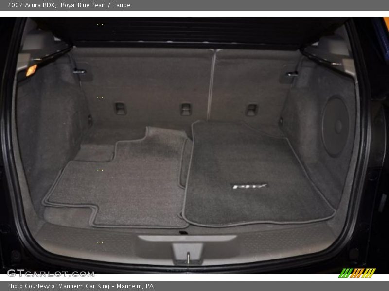 Royal Blue Pearl / Taupe 2007 Acura RDX