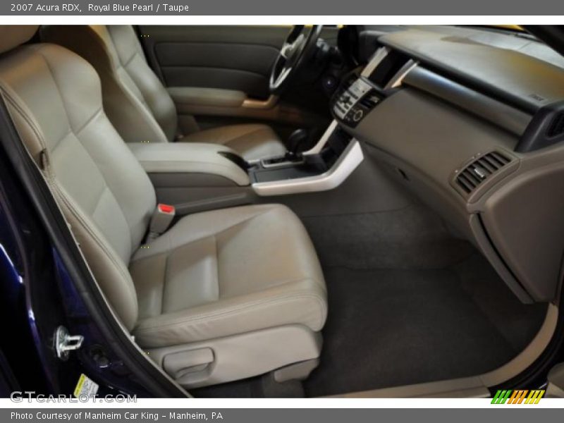 Royal Blue Pearl / Taupe 2007 Acura RDX