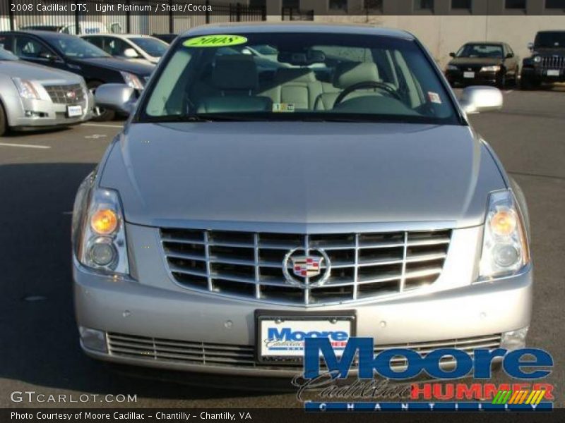 Light Platinum / Shale/Cocoa 2008 Cadillac DTS