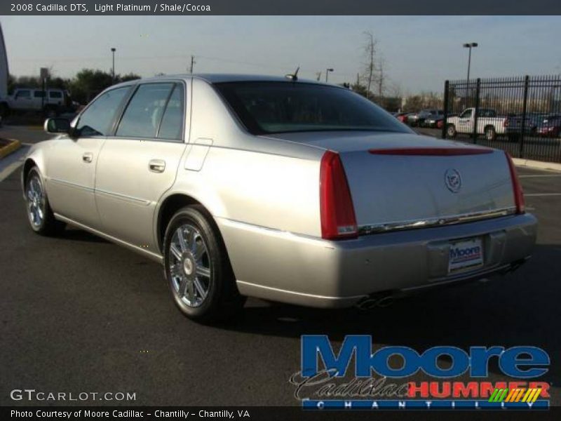 Light Platinum / Shale/Cocoa 2008 Cadillac DTS