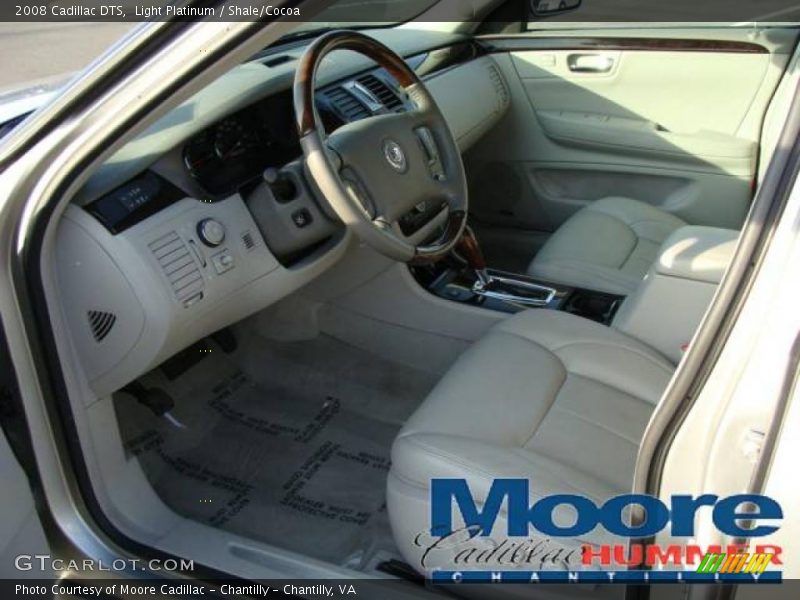 Light Platinum / Shale/Cocoa 2008 Cadillac DTS