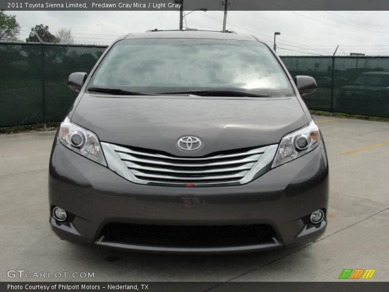 Predawn Gray Mica / Light Gray 2011 Toyota Sienna Limited