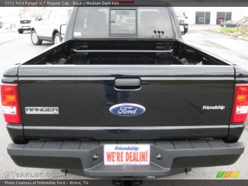 Black / Medium Dark Flint 2011 Ford Ranger XLT Regular Cab