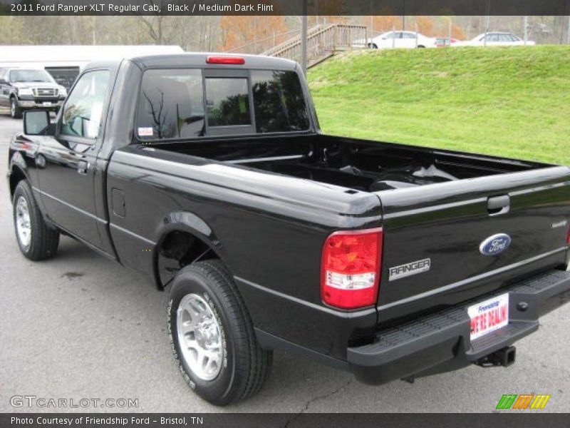 Black / Medium Dark Flint 2011 Ford Ranger XLT Regular Cab