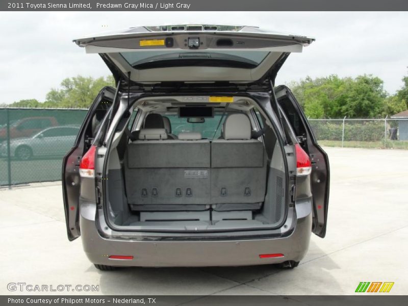 Predawn Gray Mica / Light Gray 2011 Toyota Sienna Limited