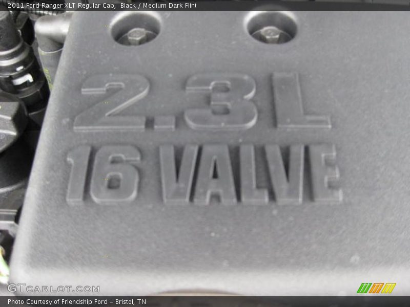 Black / Medium Dark Flint 2011 Ford Ranger XLT Regular Cab