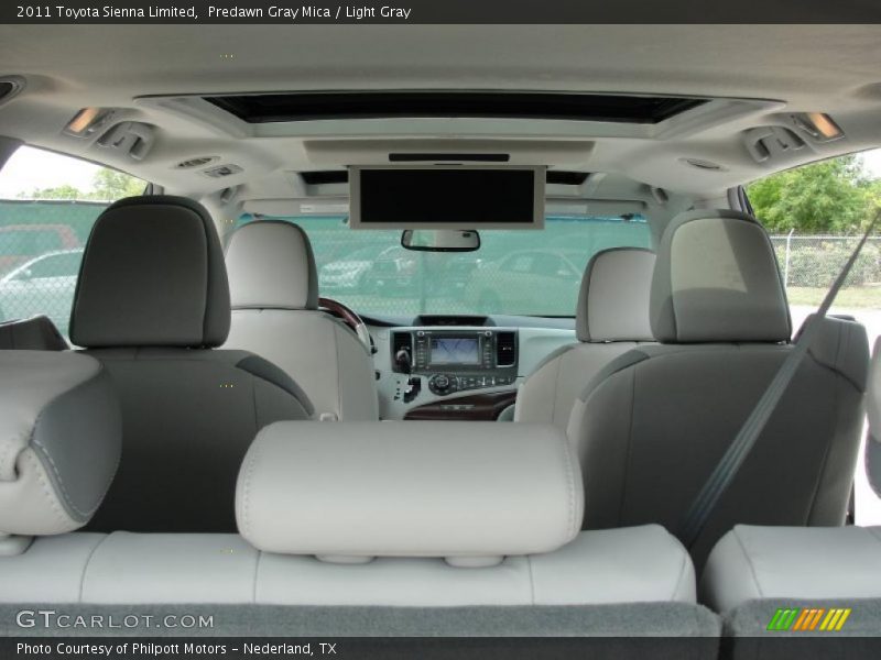 Predawn Gray Mica / Light Gray 2011 Toyota Sienna Limited