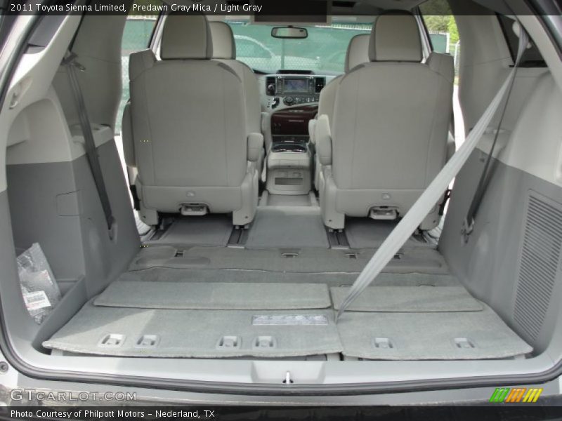 Predawn Gray Mica / Light Gray 2011 Toyota Sienna Limited