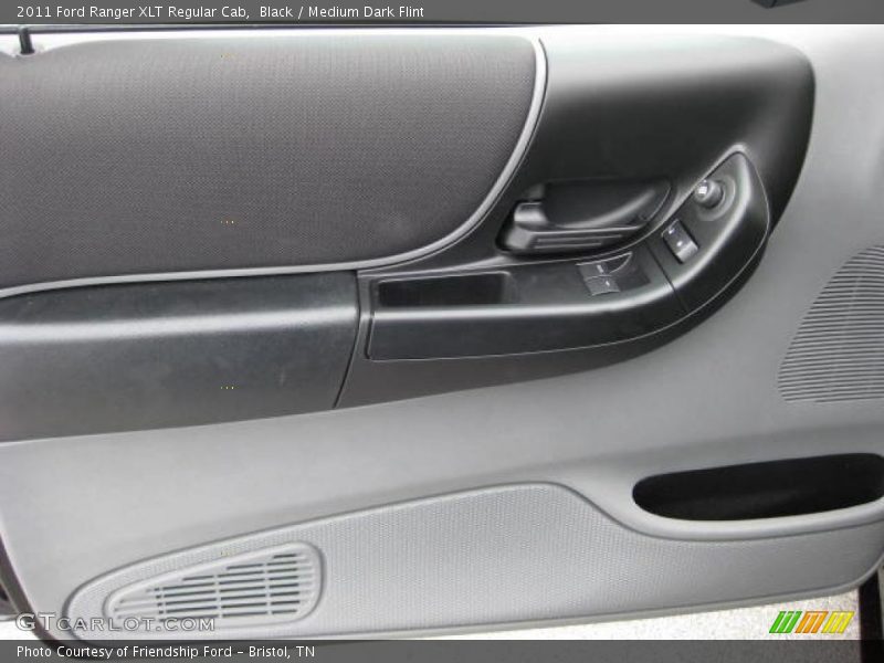Black / Medium Dark Flint 2011 Ford Ranger XLT Regular Cab