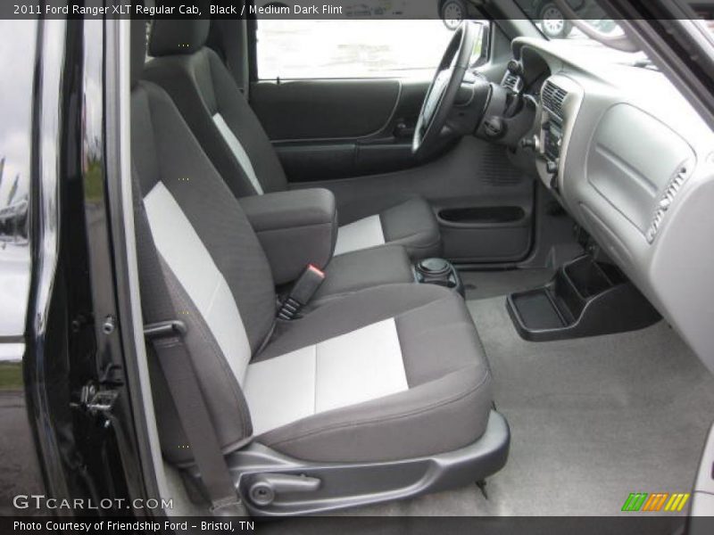 Black / Medium Dark Flint 2011 Ford Ranger XLT Regular Cab