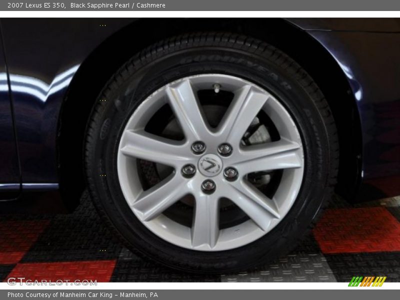 Black Sapphire Pearl / Cashmere 2007 Lexus ES 350