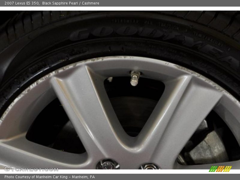 Black Sapphire Pearl / Cashmere 2007 Lexus ES 350