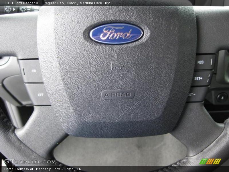 Black / Medium Dark Flint 2011 Ford Ranger XLT Regular Cab
