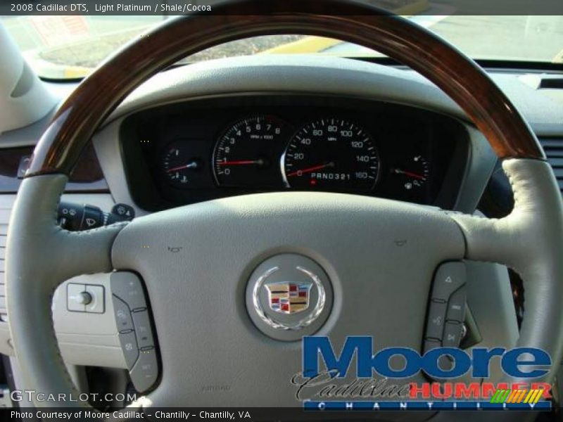 Light Platinum / Shale/Cocoa 2008 Cadillac DTS