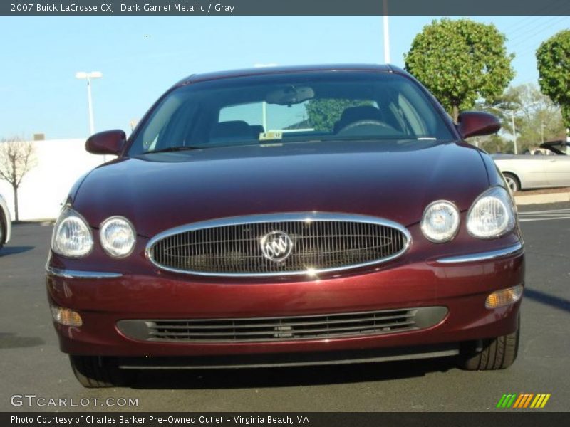 Dark Garnet Metallic / Gray 2007 Buick LaCrosse CX