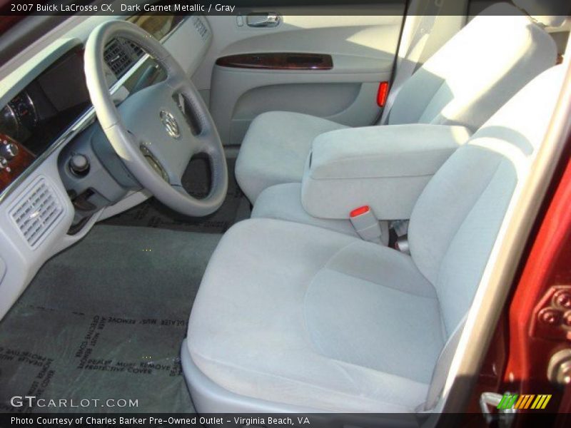 Dark Garnet Metallic / Gray 2007 Buick LaCrosse CX