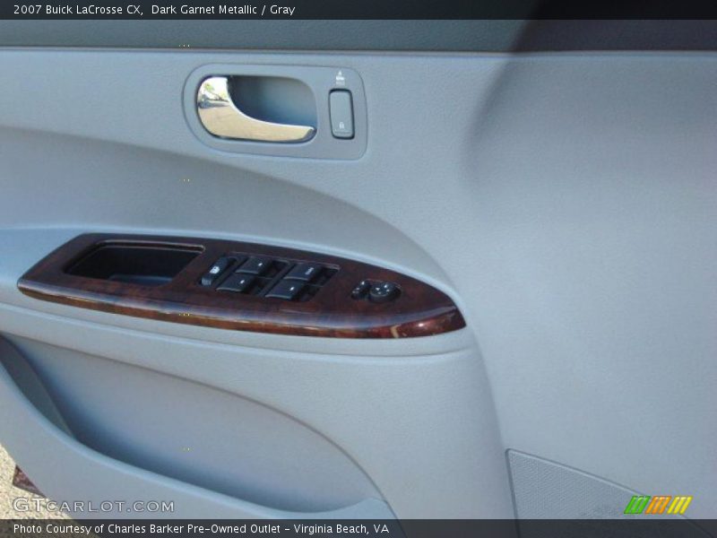 Dark Garnet Metallic / Gray 2007 Buick LaCrosse CX