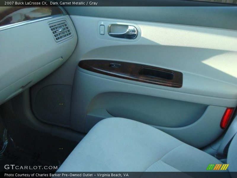 Dark Garnet Metallic / Gray 2007 Buick LaCrosse CX