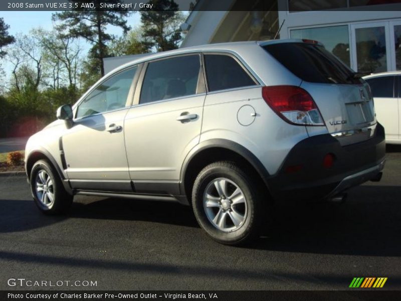 Silver Pearl / Gray 2008 Saturn VUE XE 3.5 AWD