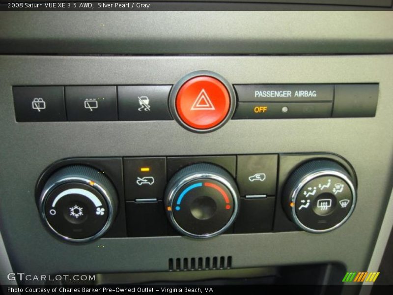 Silver Pearl / Gray 2008 Saturn VUE XE 3.5 AWD