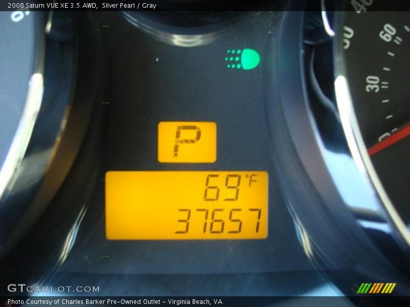 Silver Pearl / Gray 2008 Saturn VUE XE 3.5 AWD