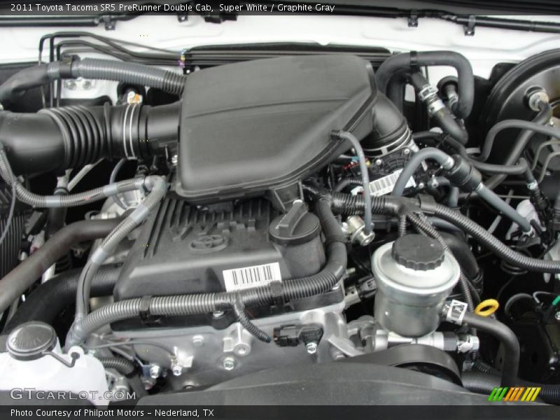 2011 Tacoma SR5 PreRunner Double Cab Engine - 2.7 Liter DOHC 16-Valve VVT-i 4 Cylinder