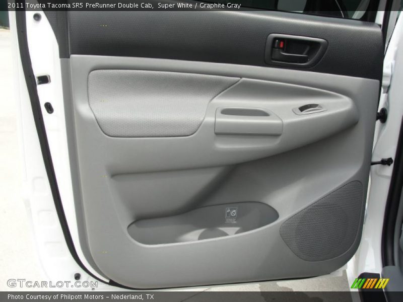Door Panel of 2011 Tacoma SR5 PreRunner Double Cab