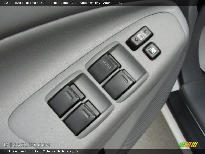 Controls of 2011 Tacoma SR5 PreRunner Double Cab